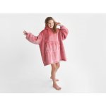 XPOSE Dětská mikinová deka s beránkem velká starorůžová – Hledejceny.cz