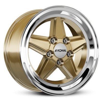 Ronal R9 7x16 5x112 ET23 gold