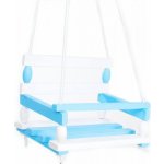 Teddies houpačka dřevo modrá 38 x 30 cm – Zboží Dáma