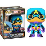 Funko Pop! 648 Marvel Black Light Captain America Marvel – Zboží Dáma