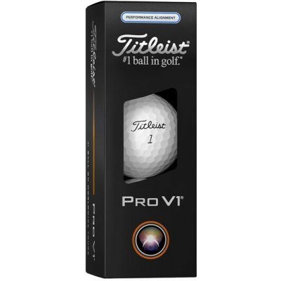 Titleist PRO V1 Performance Alignment bílo/modré 3 ks – Hledejceny.cz