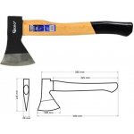 GEKO PROFI dřevěná násada, 600g x 14" – HobbyKompas.cz