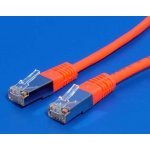 Datacom H6GLG00K5R Patch, S/FTP,Cat6,2xRJ45, 0,5m, červený – Hledejceny.cz