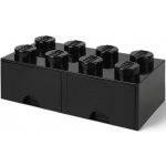 LEGO® Úložný box 250 x 502 x 181 se šuplíky červená – Zboží Dáma