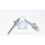 Nýt trhací, plochá hlava, DIN 7337, ocel/ocel 3,2 x 8, balení 500 ks – Sleviste.cz