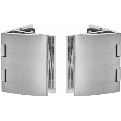 Onpira Závěs / panty na skleněné dveře (vrtané) [2ks] Povrchová úprava: Broušený (mat) – Hledejceny.cz