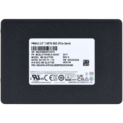 Samsung 7,68TB, MZQL27T6HBLA-00A07 – Zboží Živě