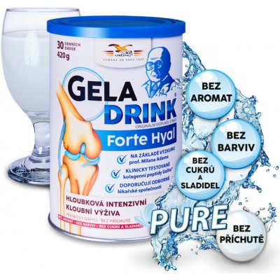 ORLING Geladrink Forte Hyal nápoj PURE 420 g