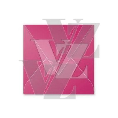 Barevné obálky čtvercové 165x165 mm 120g 20ks bordo – Zboží Živě