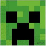 Procos Papírové ubrousky Minecraft Creeper 33x33cm – Hledejceny.cz