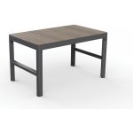 Keter Lyon / Scandi - 116 x 71 x 40 – 65 cm grafit / ořech – Hledejceny.cz