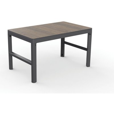 Keter Lyon / Scandi - 116 x 71 x 40 – 65 cm grafit / ořech – Hledejceny.cz