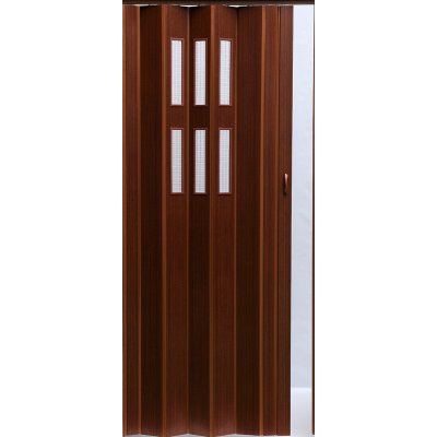 ERKADO Shrnovací dveře PIONEER GLASS Ořech 9326 96,6 x 202 cm – Zboží Mobilmania