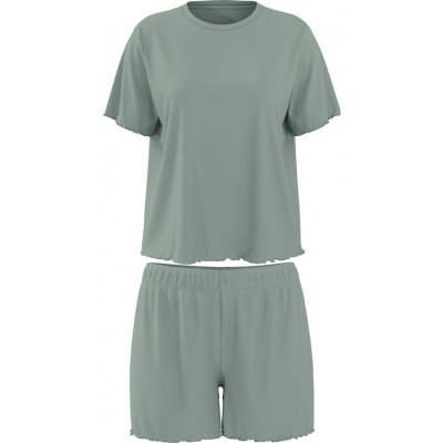 esmara Dámské vroubkované pyžamo zelená – Zbozi.Blesk.cz