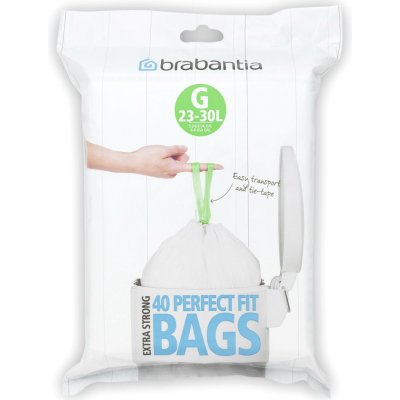 Brabantia PERFECTFIT Sáčky do odpadkového koše 23-30 l (G) - role 40 ks – Zboží Dáma