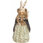 Vintage velikonoční dekorace Králičí dáma v šatech 5*4*11 cm – Hledejceny.cz