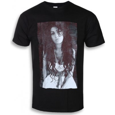 Rock off tričko metal Amy Winehouse Back To Board černá