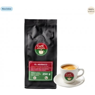 Café Montaña El Arábico zrnková 0,5 kg – Hledejceny.cz