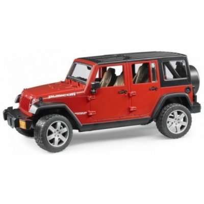 Bruder 2525 JEEP WRANGLER Rubicon červená