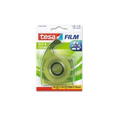Tesa Film EcoClear - lepicí páska se zásobníkem - 19 mm × 33 m – Zboží Živě