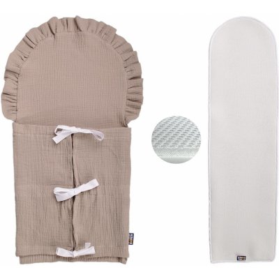 Kaarsgaren Sada zavinovačka béžový mušelín výplň 3D – Hledejceny.cz