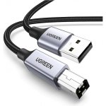 Ugreen 80804 USB-A Male/USB-B 2.0 Print, 3m – Zboží Mobilmania