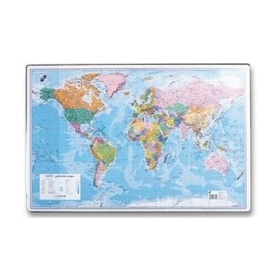 Podložka na stůl 40x60cm, mapa světa – Sleviste.cz