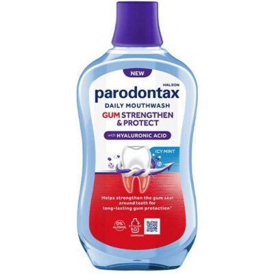 Parodontax bez alkoholu fluoridy + kyselina hyaluronová 500 ml – Hledejceny.cz