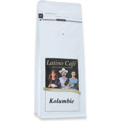 Latino Café Kolumbie zrnková 1 kg – Hledejceny.cz