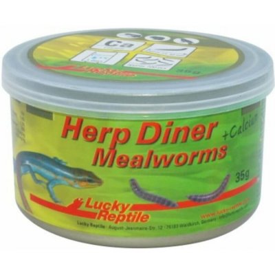 Lucky Reptile Herp Diner - mouční červi 35g – Zboží Mobilmania