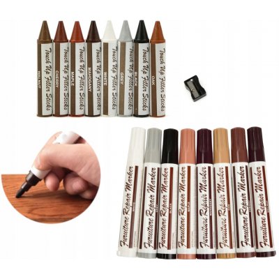 GEKO Sada 17ks na opravu nábytku, panelů, dřeva G30147 – Zboží Mobilmania