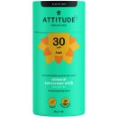 Attitude dětská 100% minerální ochranná tyčinka SPF30 bez vůně 85 g