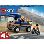 LEGO® City 60491 Kamion na přepravu motorek – Zboží Živě
