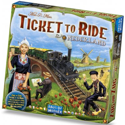 Days of Wonder Ticket to Ride Nederlands – Hledejceny.cz