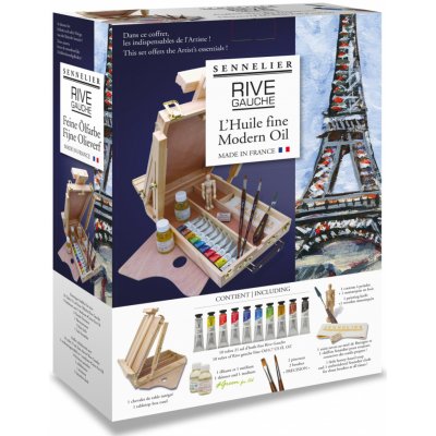 Sennelier Rive Gauche sada olejových barev 10 ks 21 ml – Hledejceny.cz