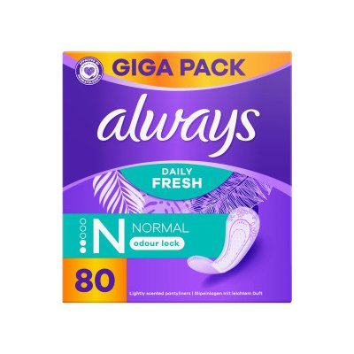 Always vložky Slip Normal Fresh 80 ks – Sleviste.cz