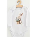 Dětské body s potiskem New Baby Králíček s balónky – Hledejceny.cz