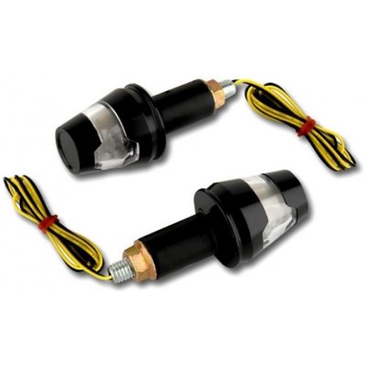 LED moto blinkry Conic Alu černé kouřové | Zboží Auto