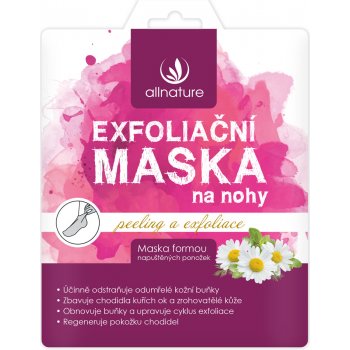 Allnature maska exfoliační na nohy 40 ml