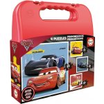 Educa 16506 progressive 4 Cases CARS Ice Racers 25 20 16 12 dílků – Sleviste.cz