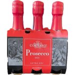 Montelliana Cornaro Prosecco Treviso DOC Extra Dry 11% 3 x 0,2 l (karton) – Zboží Dáma