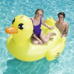 Bestway Nafukovací kachna s držadly 135 x 94 cm – Hledejceny.cz