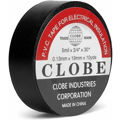 Escape6 Izolační vinylová páska 19 mm × 9 m černá – Zbozi.Blesk.cz