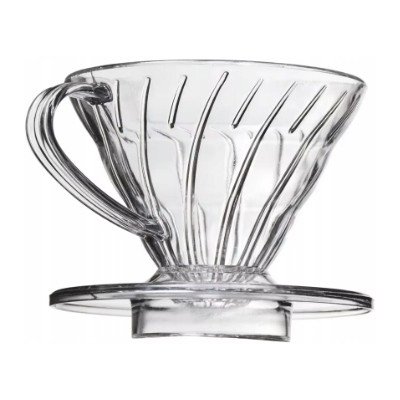 Tiamo Dripper plastový V02 čirý – Hledejceny.cz