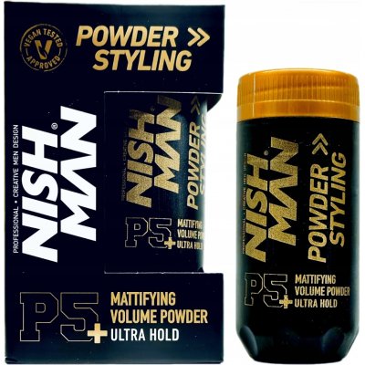 Nishman Hair Styling Powder White Coverage CP1 20 g