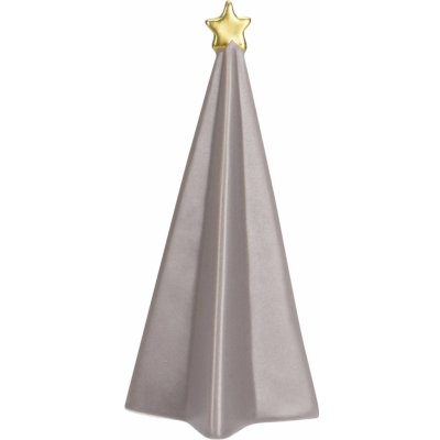 Home Styling Collection Dekorační stromeček s hvězdou 20 cm barva šedá – Hledejceny.cz