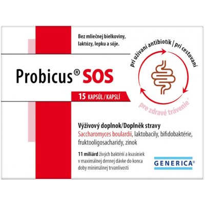 Generica Probicus SOS 15 kapslí – Hledejceny.cz