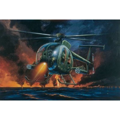 Italeri Model Kit Hughes AH 6 Night Foxt 0017 1:72 – Hledejceny.cz