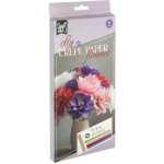 creative craft group Květiny z krepového papíru kreativní DIY sada – Hledejceny.cz