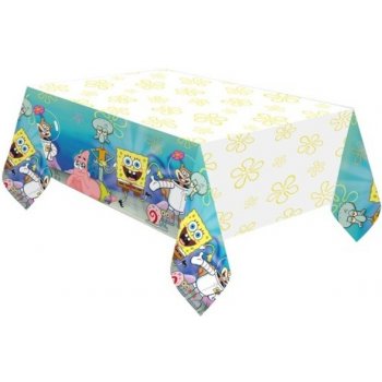 Amscan Papírový ubrus Spongebob 120x180 cm